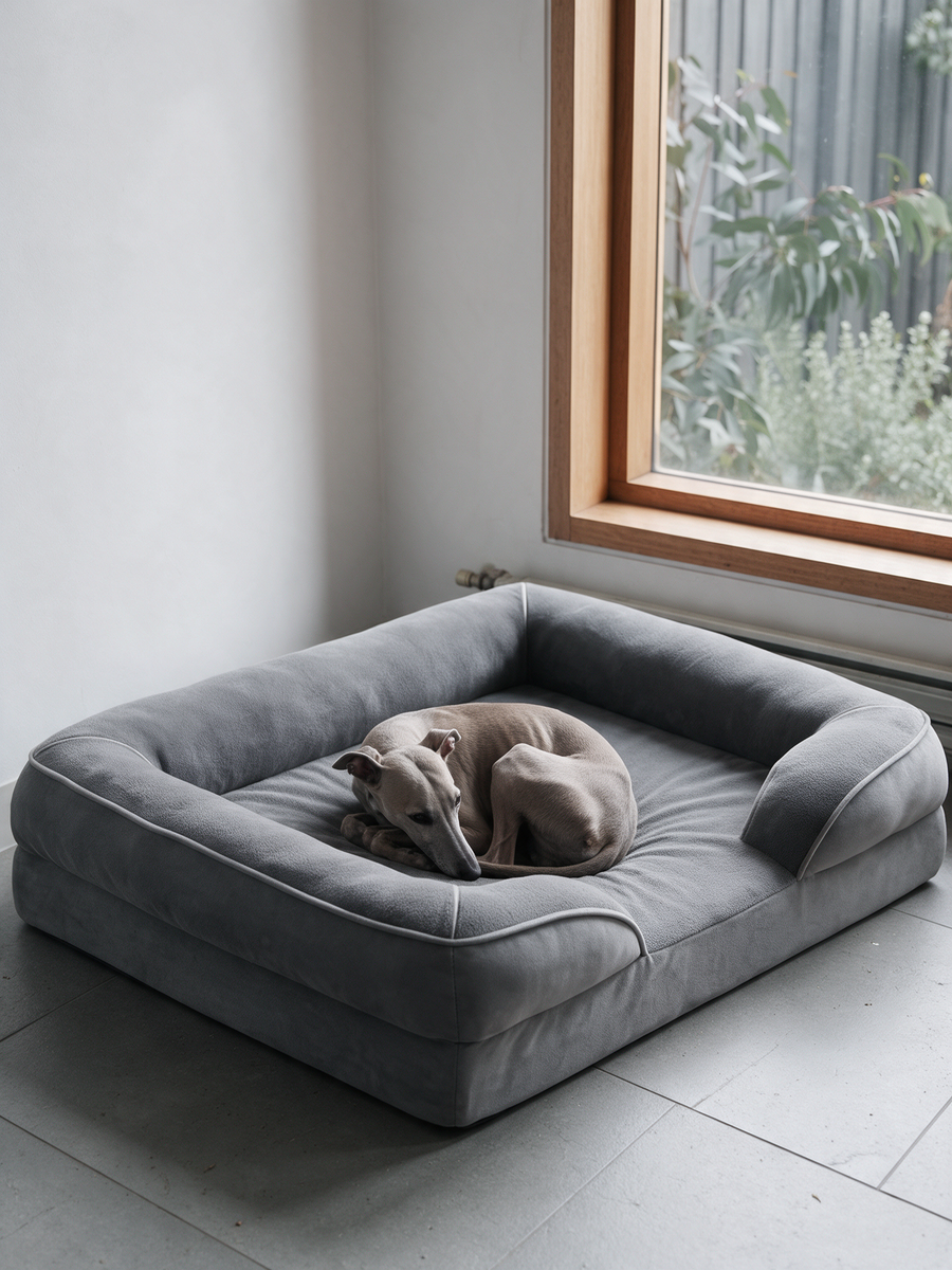 The Quilt — Warm Square Dog Bed — Warmth is the job