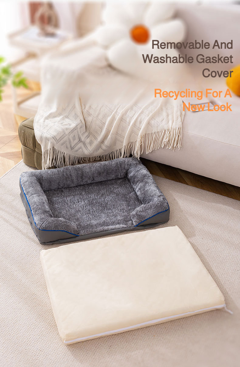 The Quilt — Warm Square Dog Bed