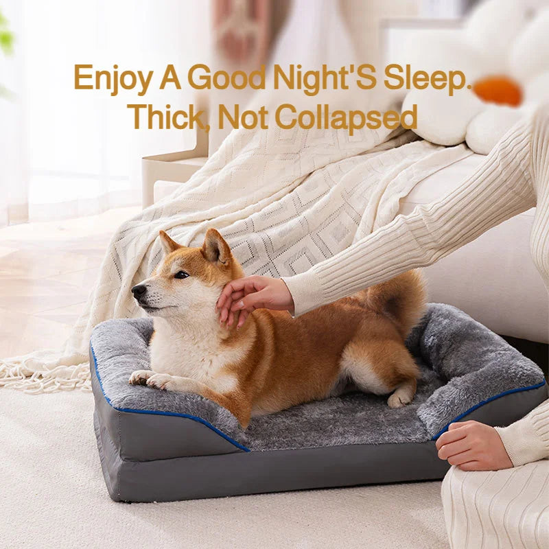 The Quilt — Warm Square Dog Bed