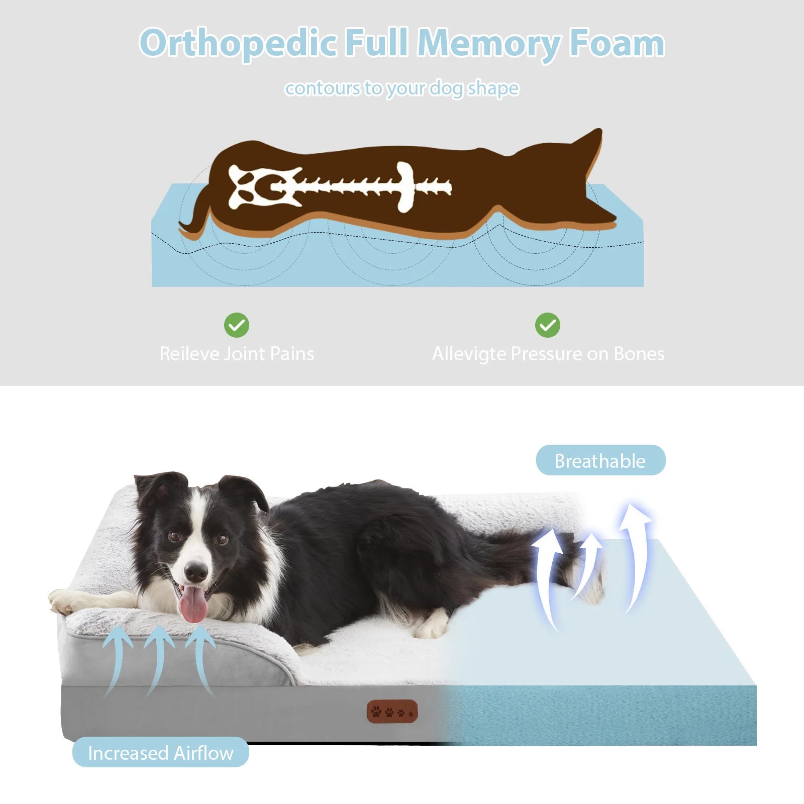 The Ridge — Orthopedic Sofa Dog Bed