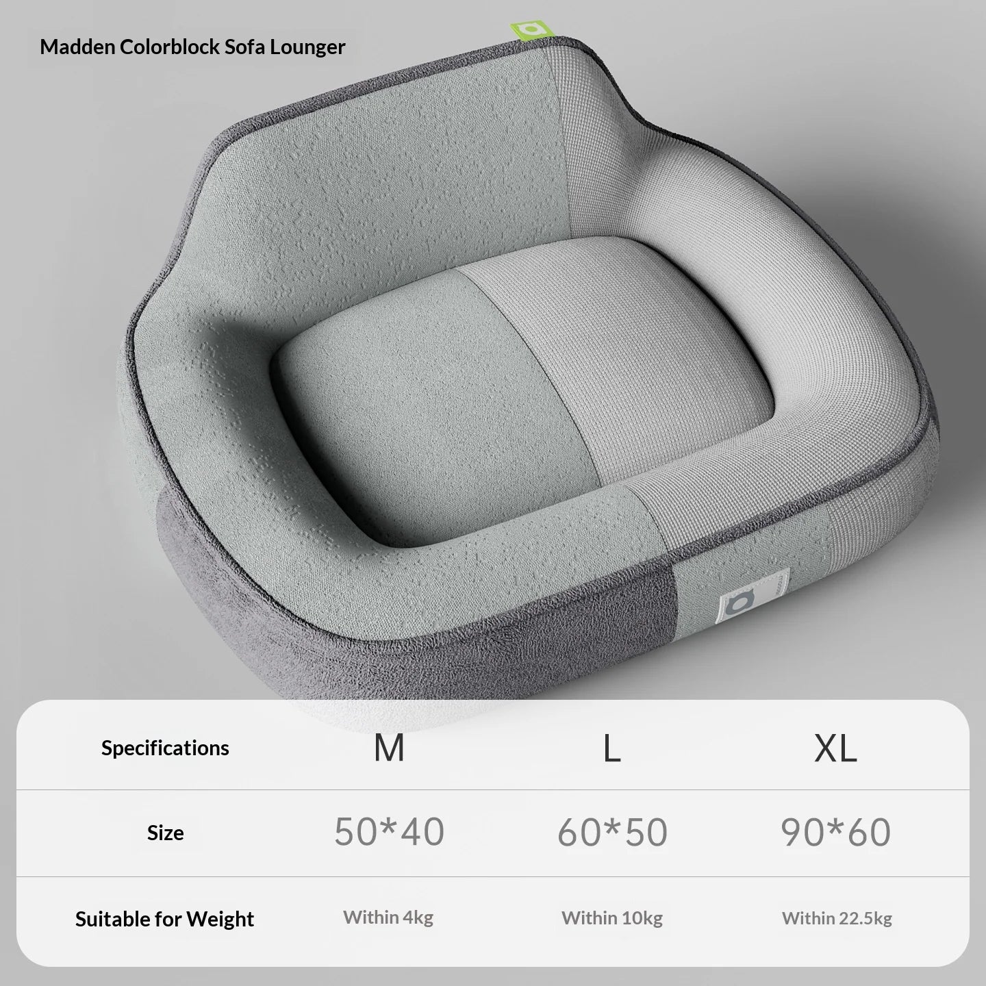 The Plain — Orthopedic Cushion Bed