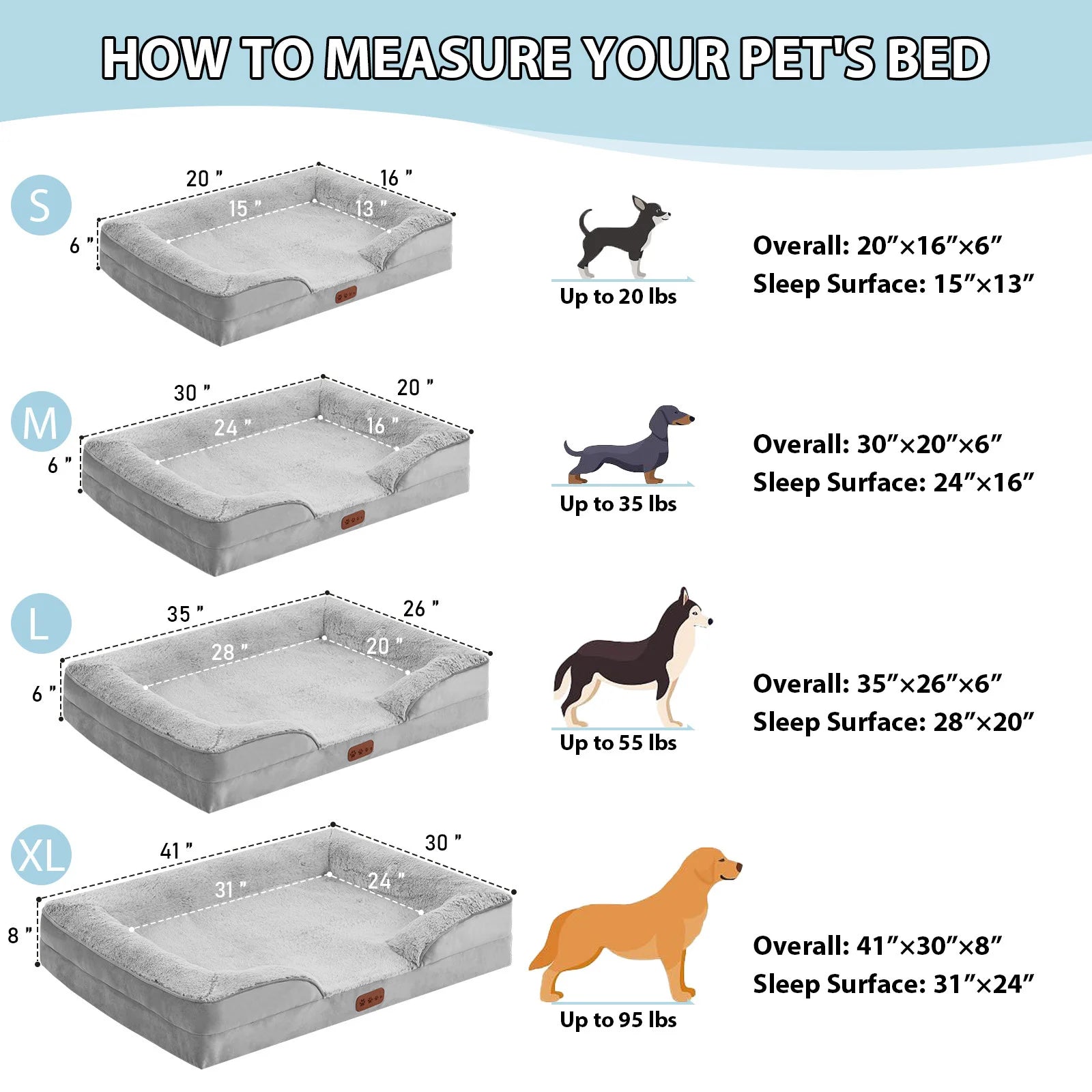 The Ridge — Orthopedic Sofa Dog Bed