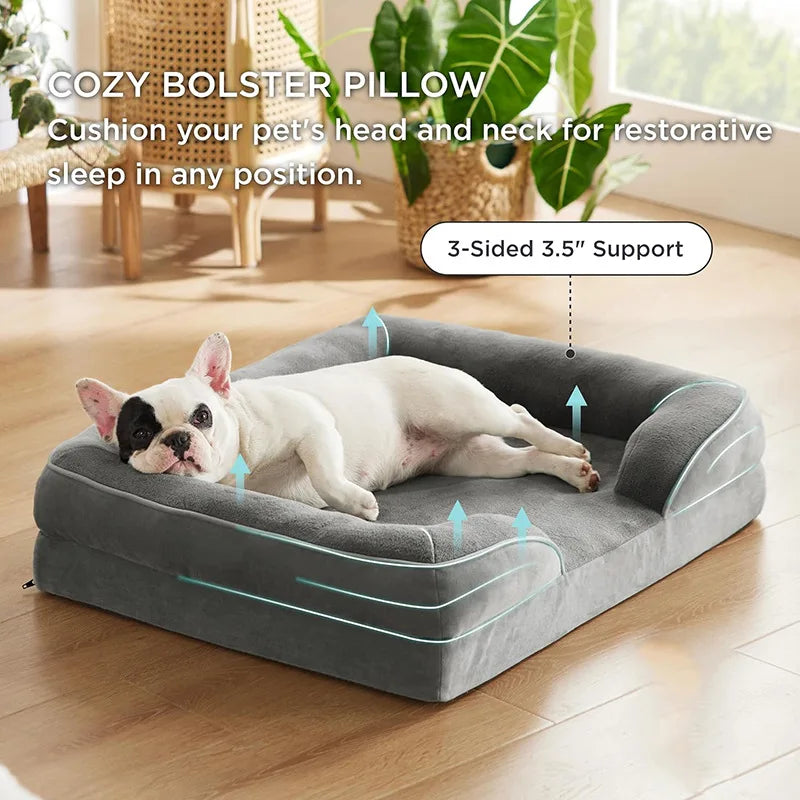 The Quilt — Warm Square Dog Bed