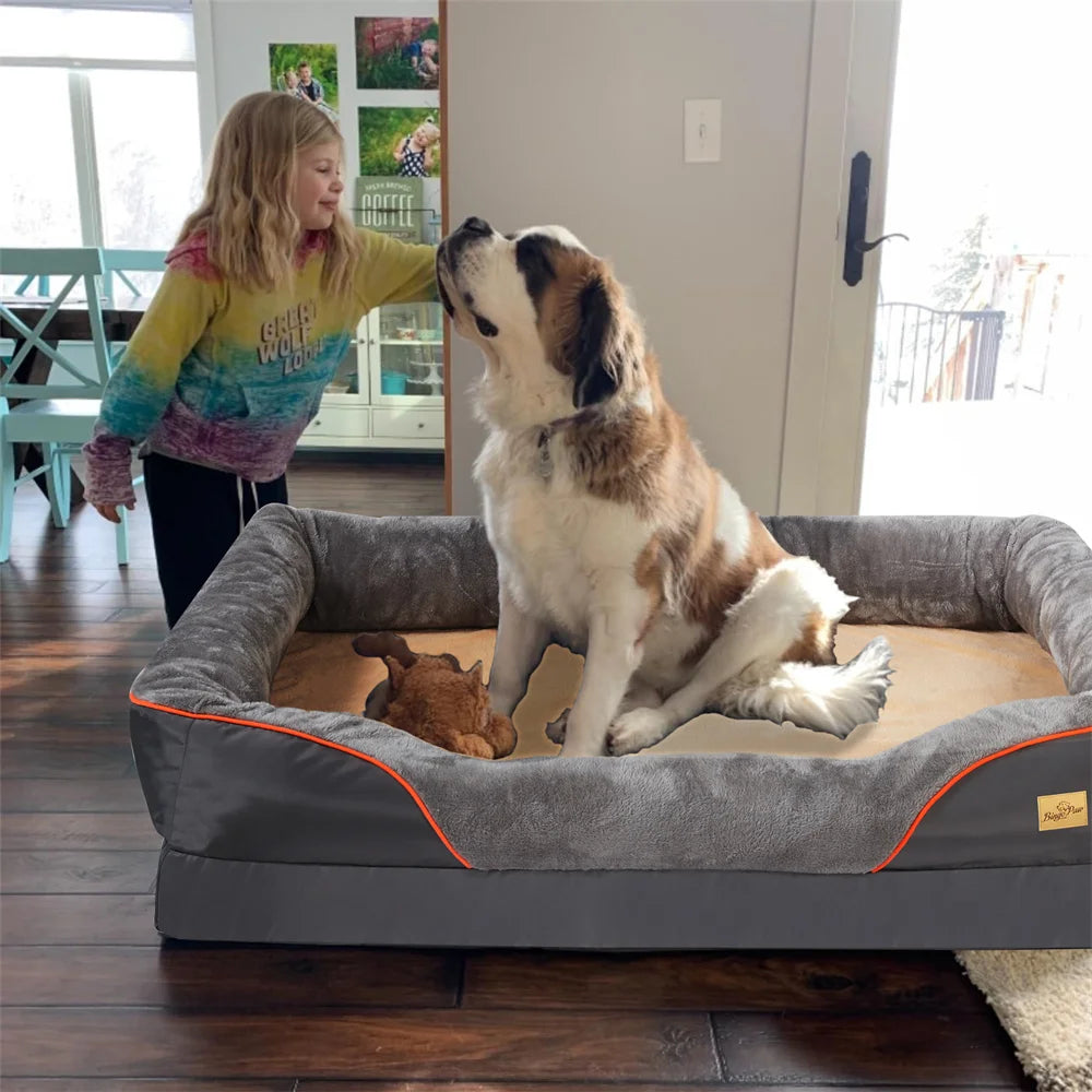 The Hollow — Orthopedic Bolster Dog Bed