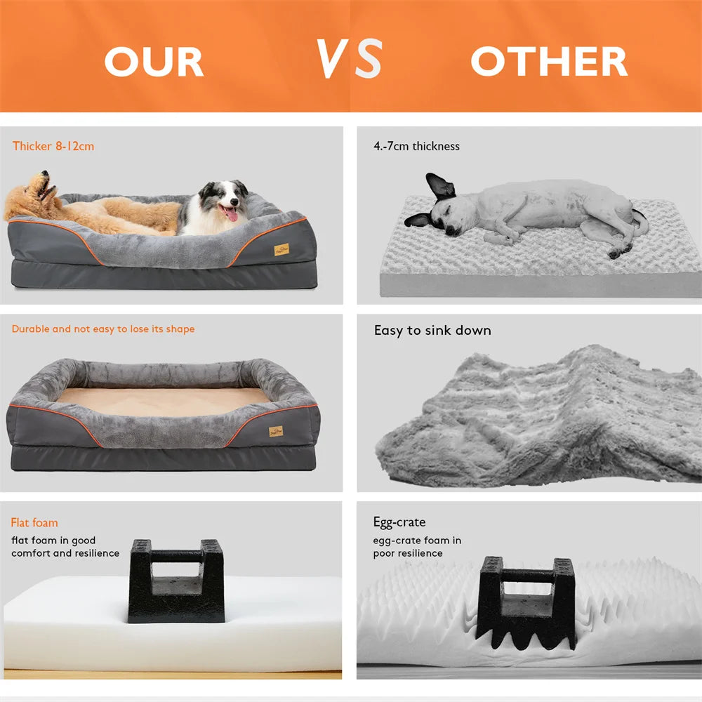 The Hollow — Orthopedic Bolster Dog Bed