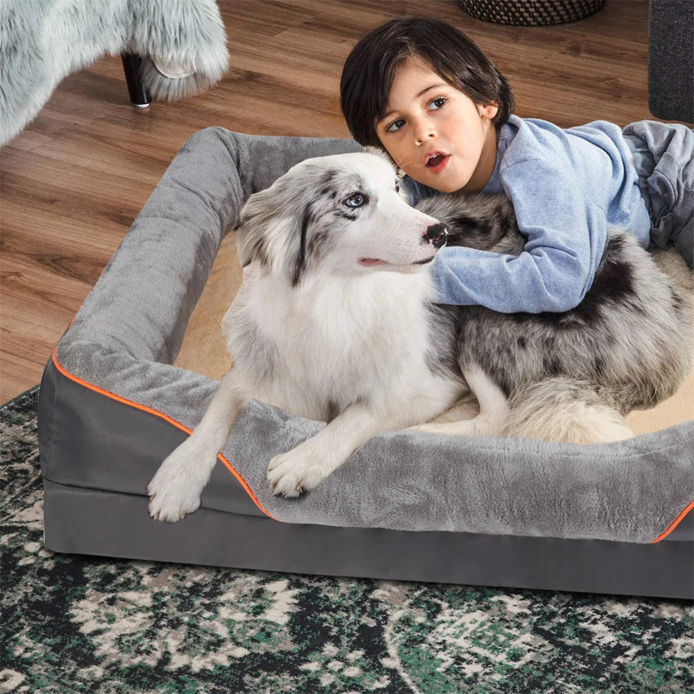 The Hollow — Orthopedic Bolster Dog Bed