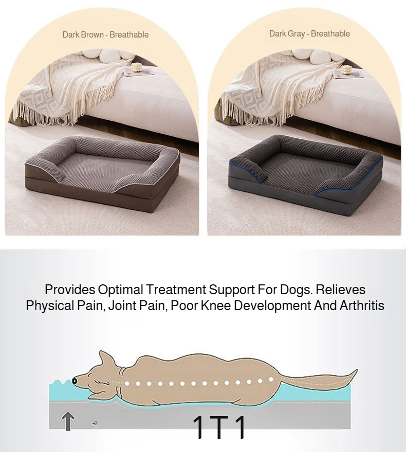 The Quilt — Warm Square Dog Bed