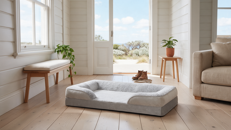 The Ridge — Orthopedic Sofa Dog Bed construction detail